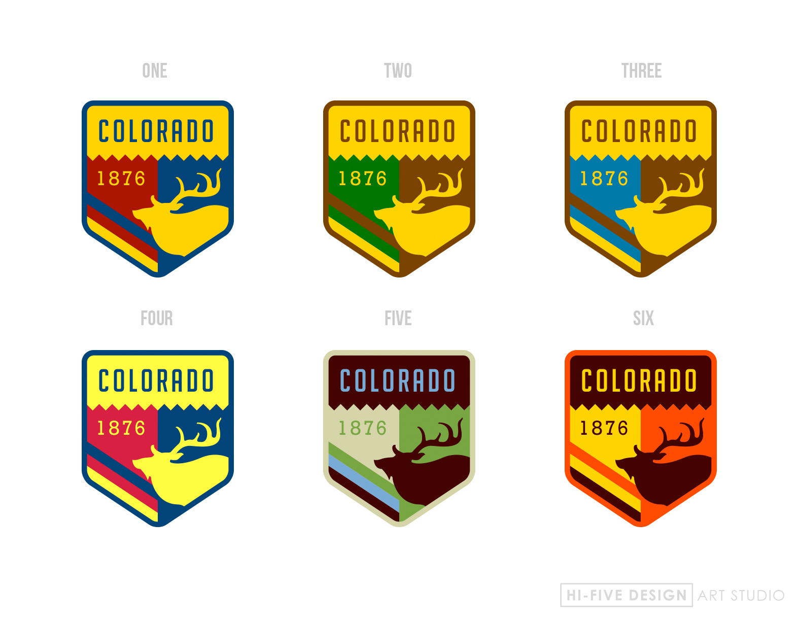 logo design colorado springs, graphic designer colorado springs, colorado logo, colorado patch, colorado design