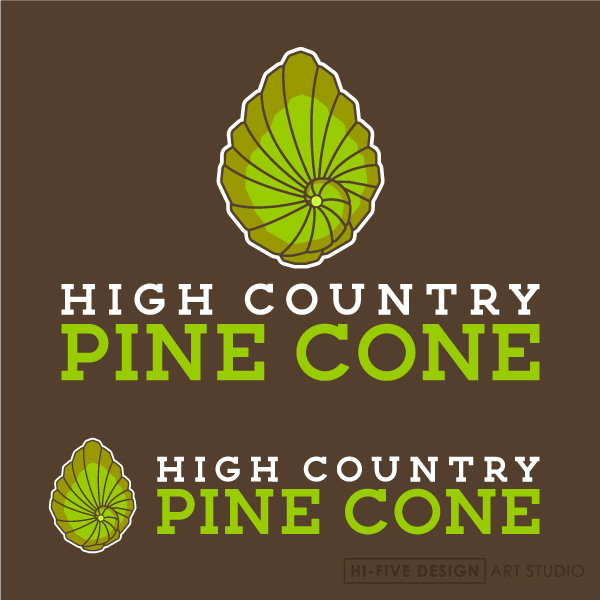 pine cone logo, pine cone drawing, pine cone design, pine cone illustration, tree logo, tree design, tree illustration, organic logo, natural logo, hippy logo