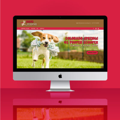 pet website design, dog website design, animal website design, vet website design, hi-five design colorado springs, web designer colorado sprigns, web designer denver