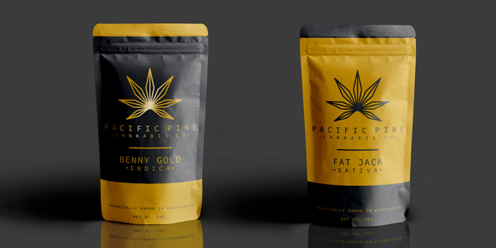 Hi-five Design, marijuana packaging design, cannabis packaging design, marijuana label design