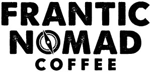 coffee logo, coffee logo designer colorado springs, coffee logo maker, cool coffee logo, nomad logo, coffee bean logo, graphic designer colorado springs, hi-five design