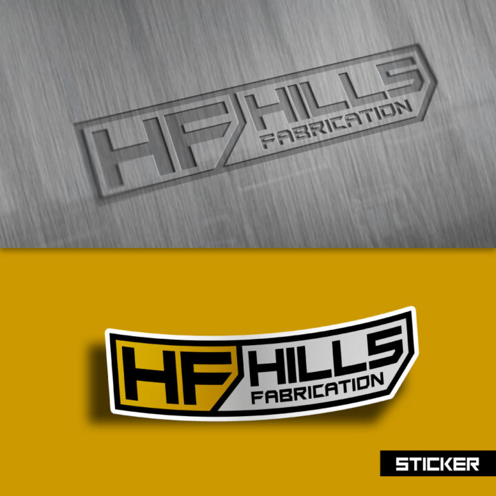fabrication logo design, metal logo design, steel logo design, metal fabrication logo design, hi-five design