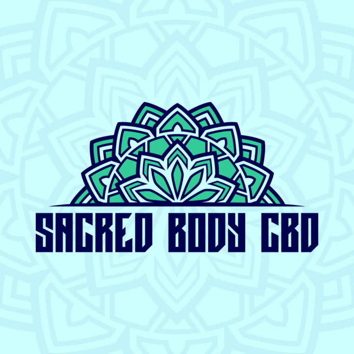cbd logo design, mandala logo design, cannabis logo design, hi-five design, logo designer texas