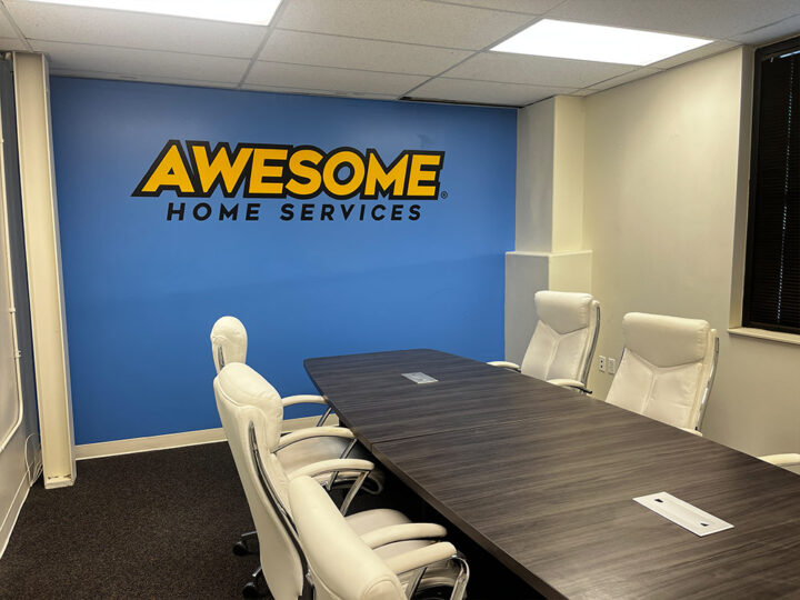 awesome home services, awesome service colorado springs, signs colorado springs, sign painter colorado springs, logo painter colorado springs, hi-five design