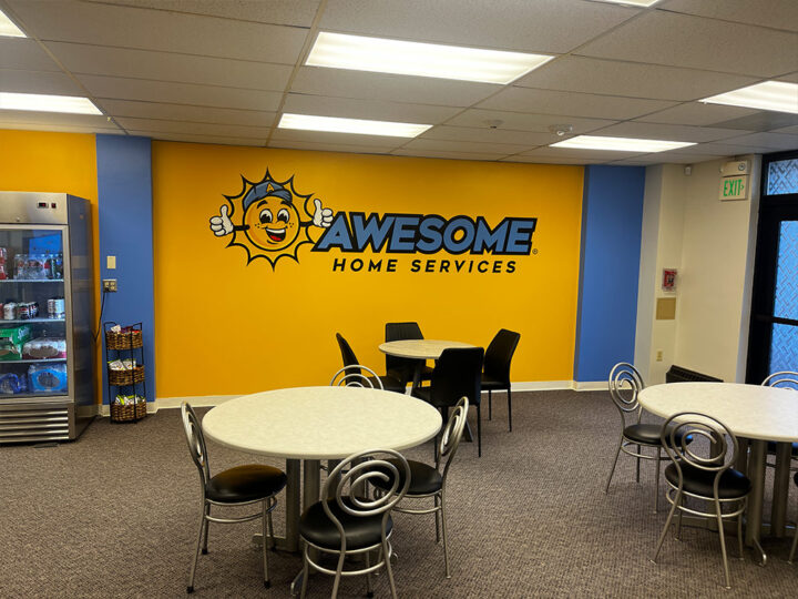 awesome home services, awesome service colorado springs, signs colorado springs, sign painter colorado springs, logo painter colorado springs, hi-five design