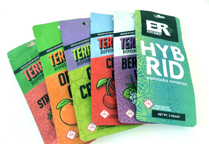 marijuana packaging design, cannabis packaging design, terpenes packaging design, hi-five design, epic remedy colorado springs, marijuana designer colorado springs