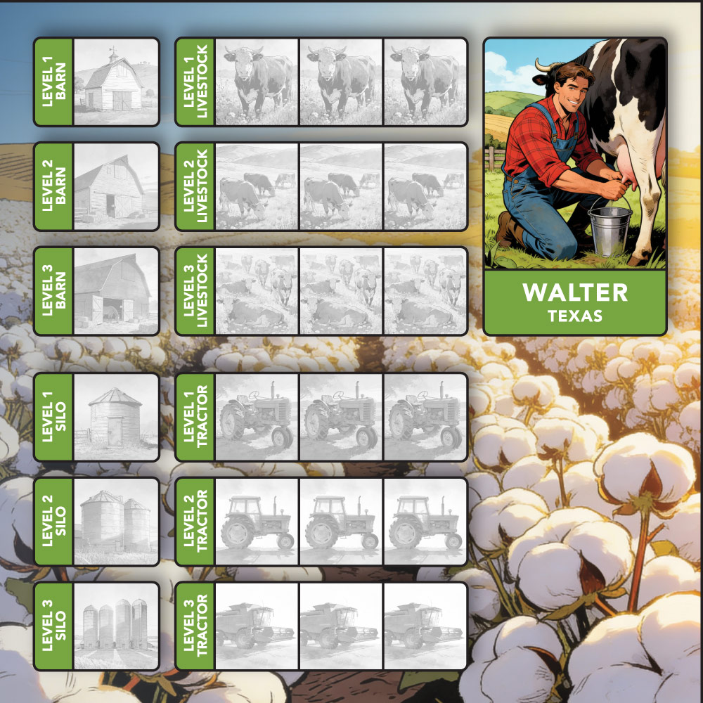 board game design, board game designer colorado springs, board game designer denver, 4 Seasons Farming board game, hi-five design, graphic designer colorado springs