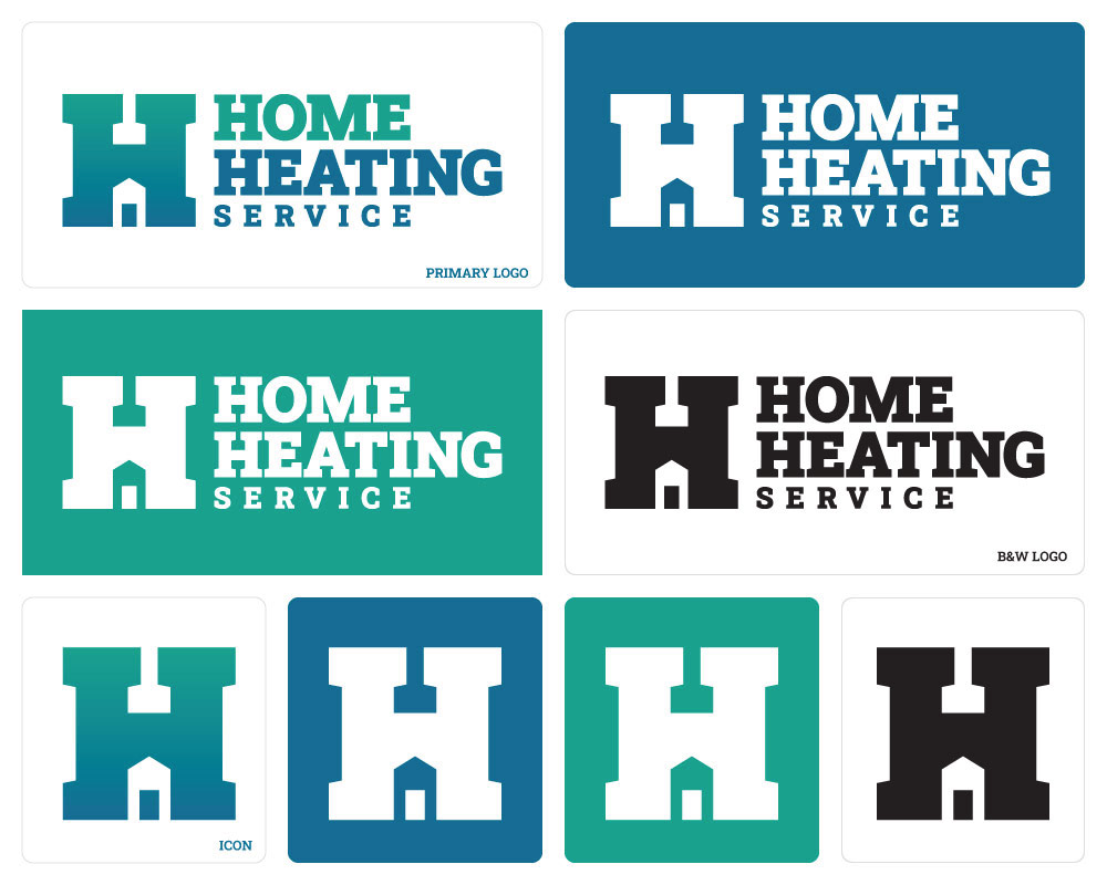 hvac logo design colroado springs, heating and ac logo design colorado springs, hi-five design, graphic designer colorado springs