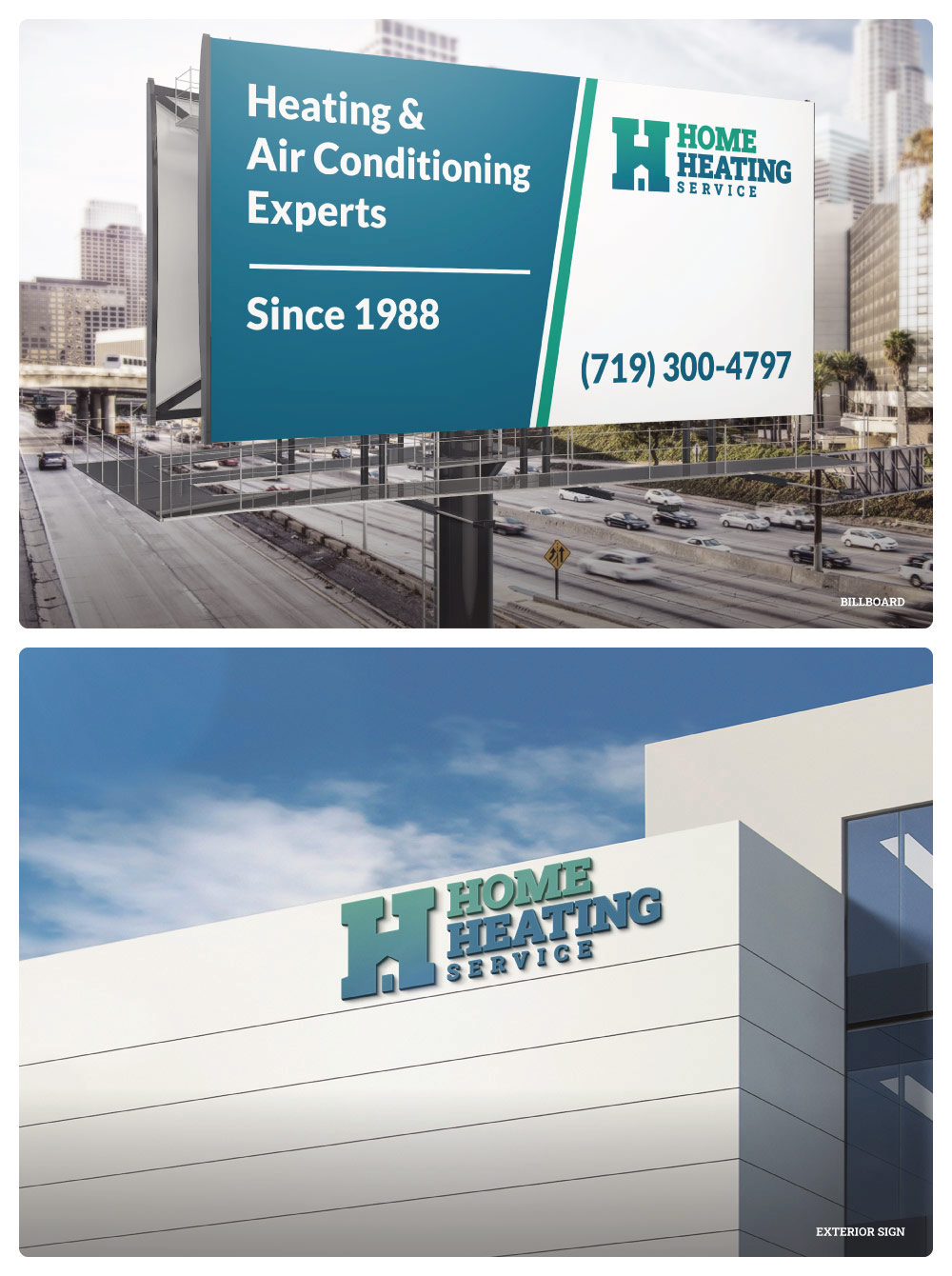 hvac logo design colroado springs, heating and ac logo design colorado springs, hi-five design, graphic designer colorado springs